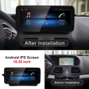 10,25 Für Mercedes A207 W207 s207 Android 14 Touchscreen GPS Navi mit CarPlay & Android Auto – Produktbild